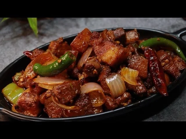 Pork - Roasted pork chilly (full)