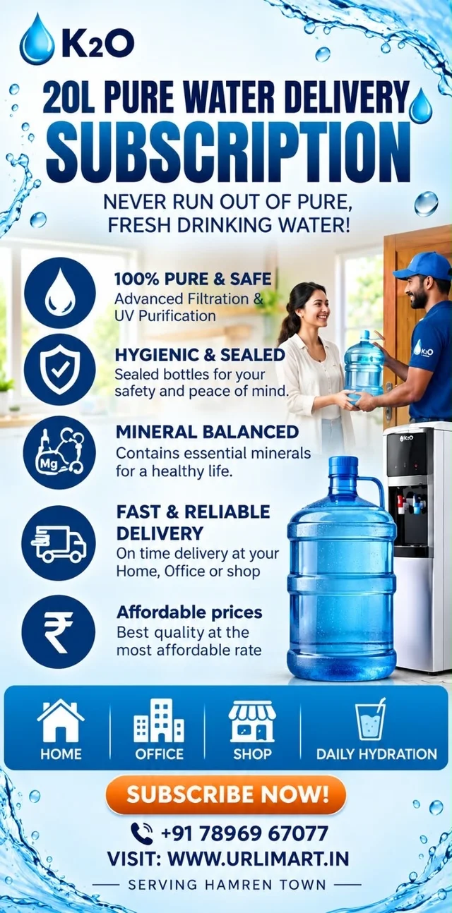 K2O 20L Water Subscription 