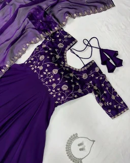Neha - 3XL, Purple