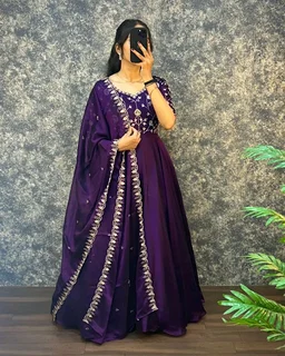 Neha - 2XL, Purple