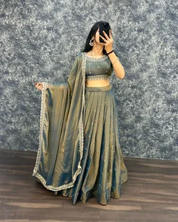 Sahana - Free Size (M to 2XL), Gray