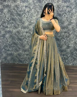 Sahana - Free Size (M to 2XL), Gray