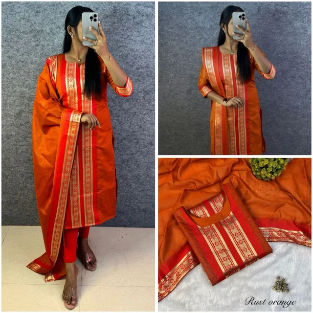 KAYAL Kayal - L, Rust Orange