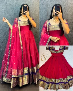 BHAVANI Bhavani - XL, Rani Pink