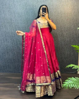 BHAVANI Bhavani - 2XL, Rani Pink
