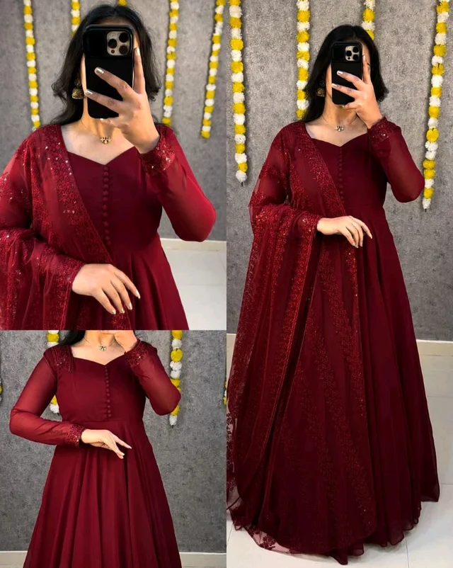 Monica - 4XL, Red