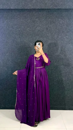 Lekha - XL, Violet