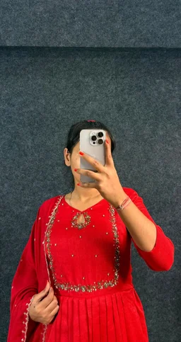 Lekha - 2XL, Red