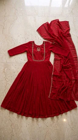 Lekha - 3XL, Red