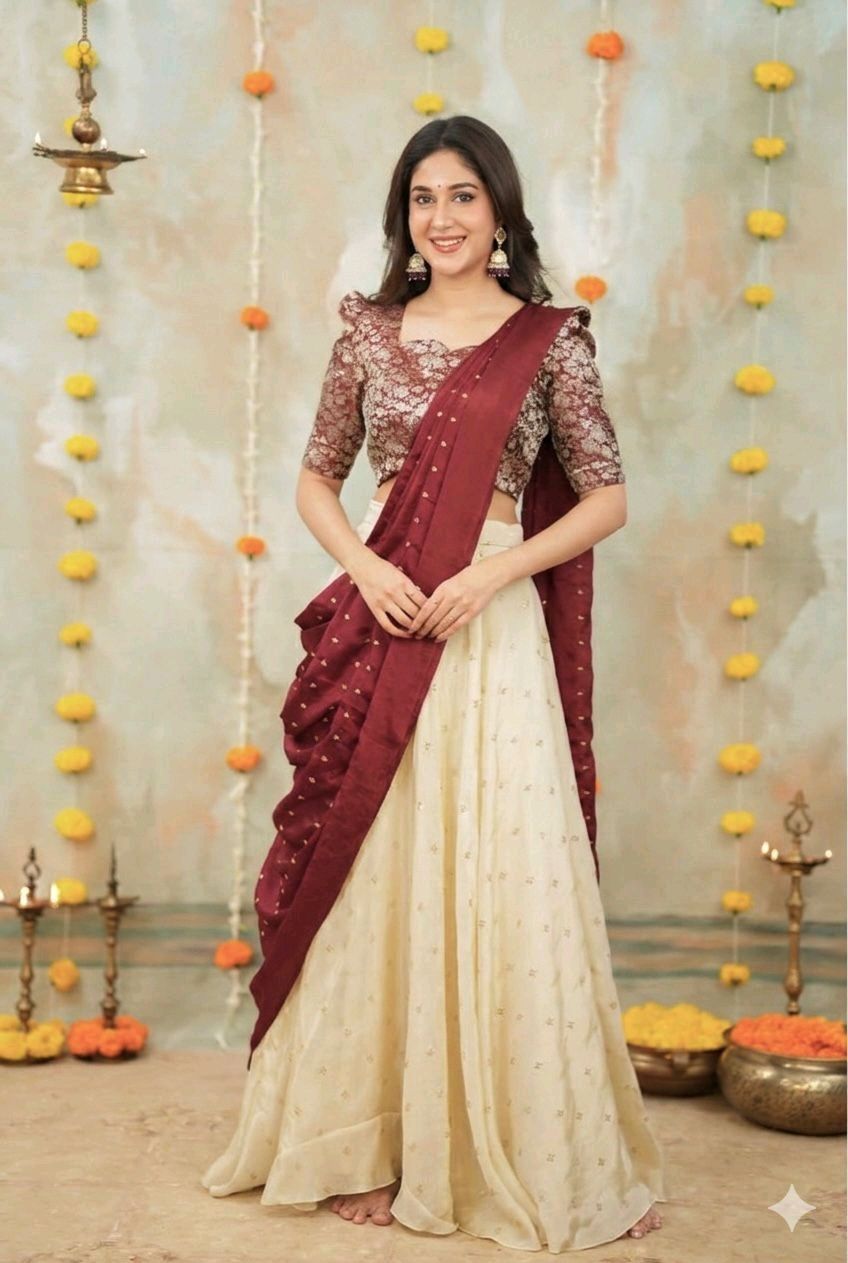 MANASA Royal Designer Lehenga Set - XL