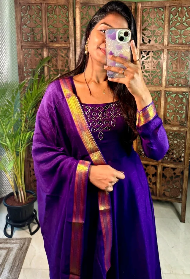 Sonali - L, Purple