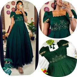 Nandhini - S, Bottle Green