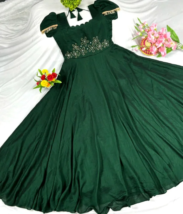 Nandhini - S, Bottle Green