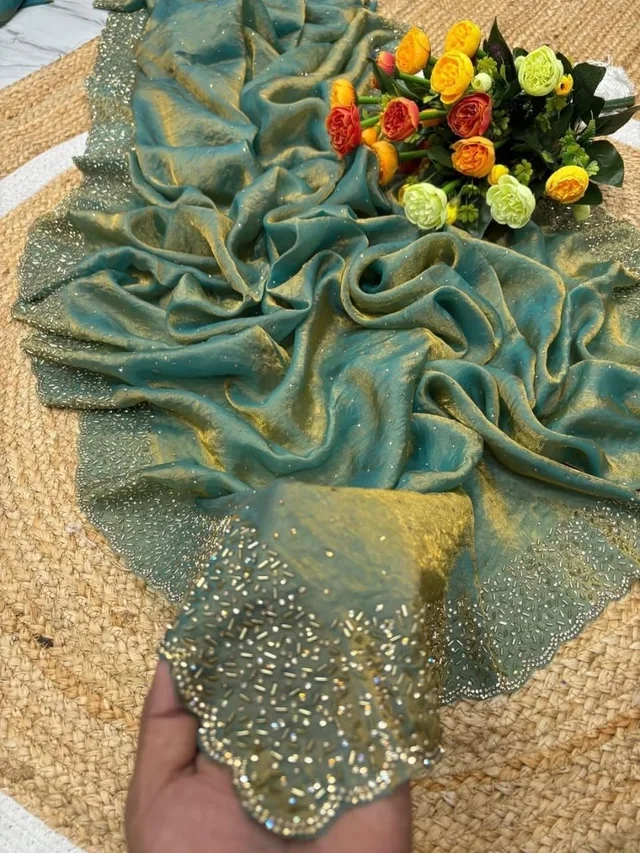 Space Silk - Jarkhan work - Sea Green