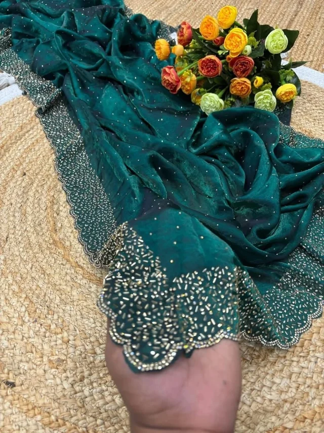 Space Silk - Jarkhan work - Green Genoa