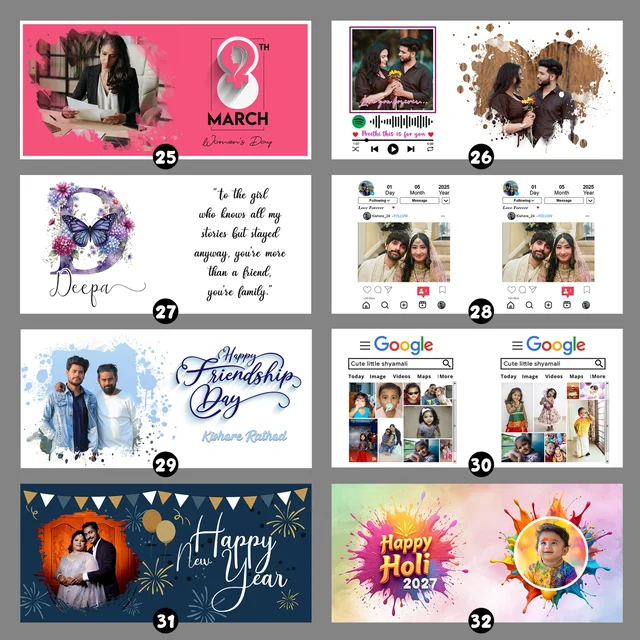 Personalised Photo Capsule Mug