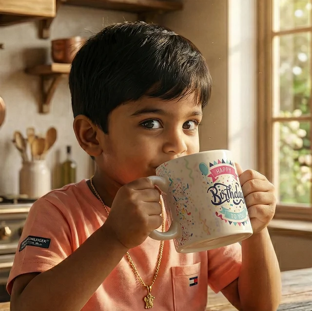 Personalised Photo White Coffee Mug