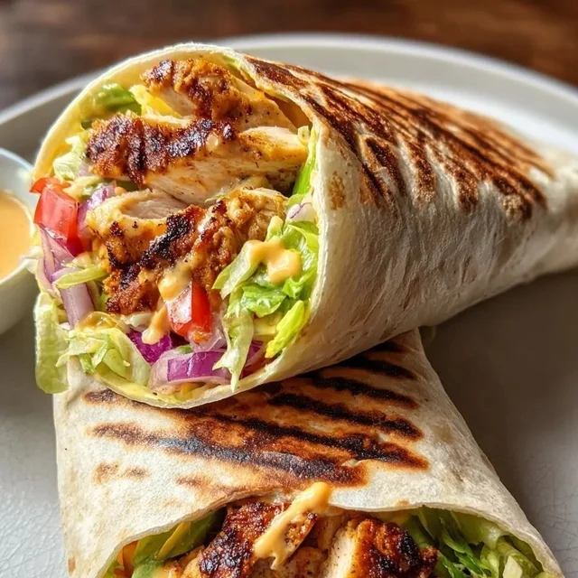 Chicken Shawarma With Salad