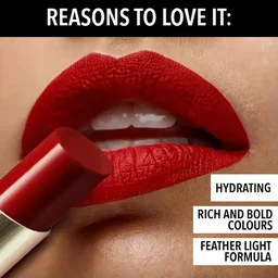 Blue Heaven Powder Matte Lipstick - Mahogany Moment - 3.4 g