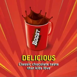 Boost Chocolate Malt Based Food Drink Mix | For 5+ years Kids - 500 g