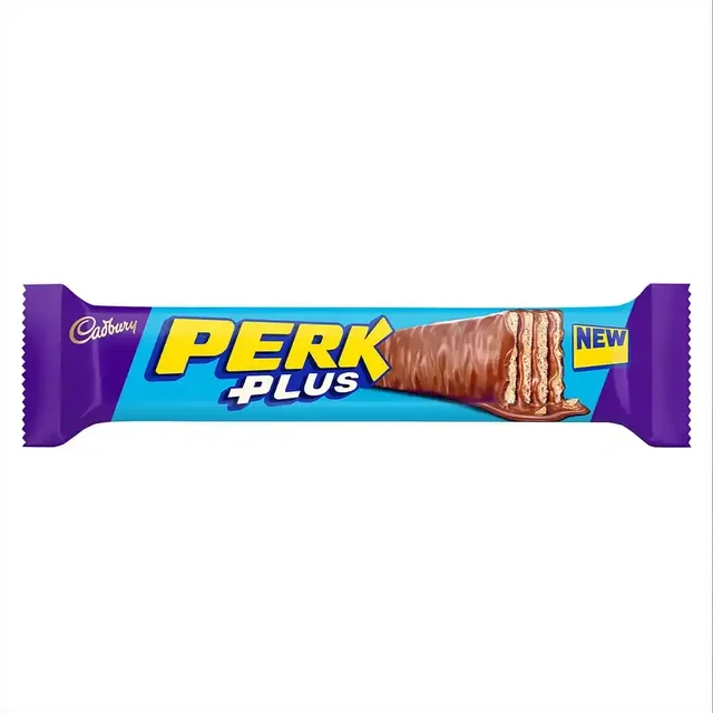 Cadbury Perk Plus Chocolate Coated Wafer Bar - 38 g