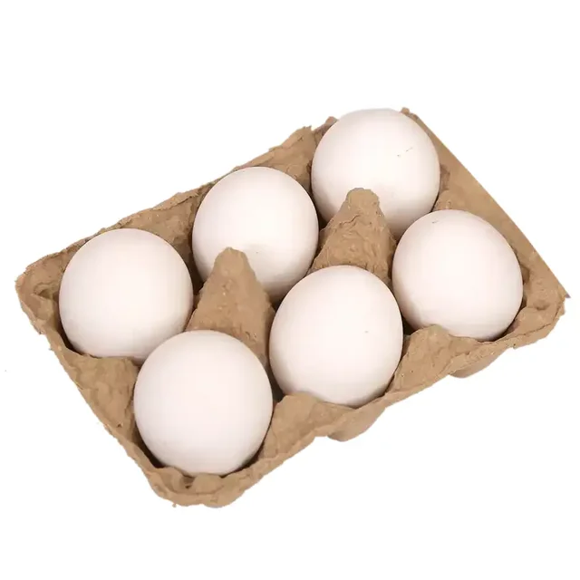 Fresh White Eggs - 6 pcs