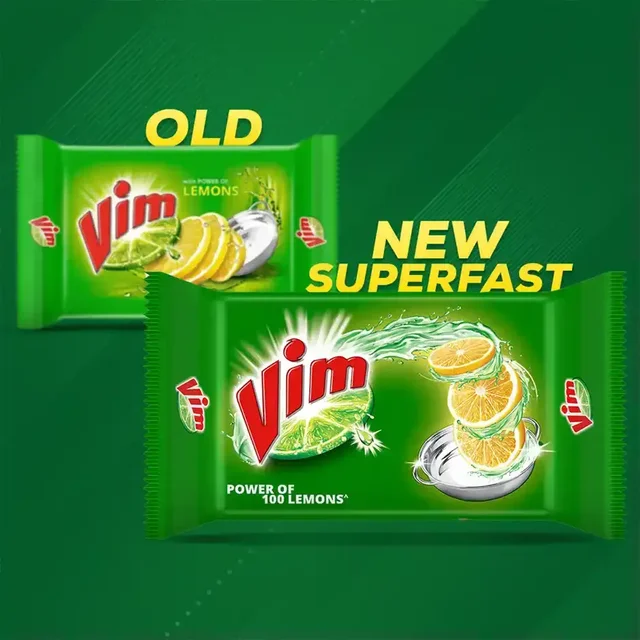 Vim Lemon Dishwash Bar - 300 g