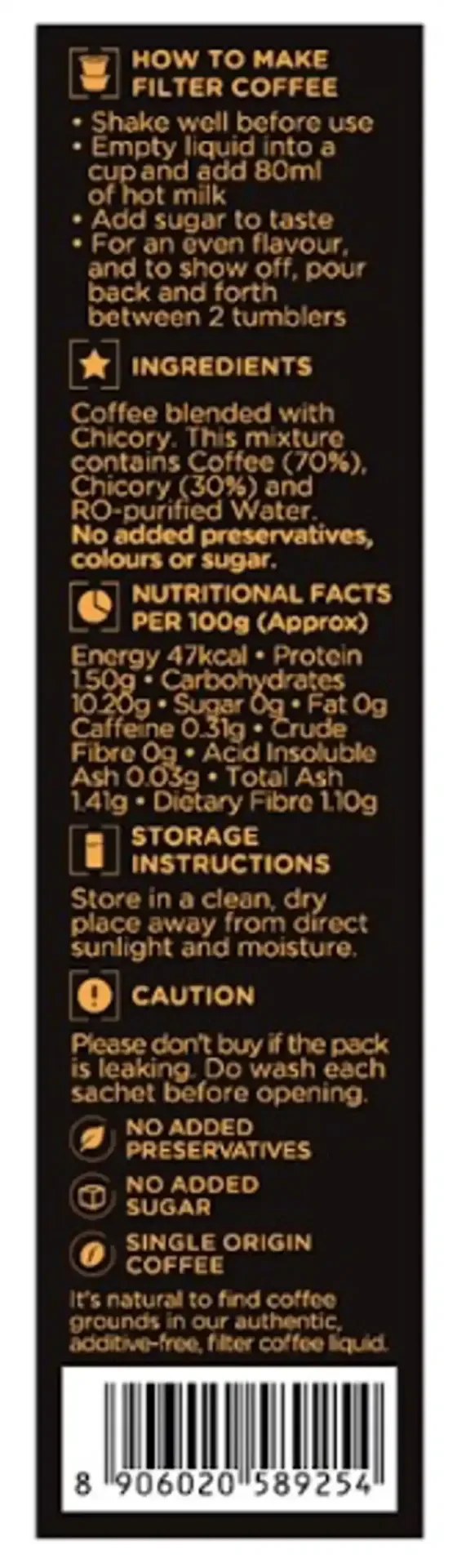 iD Fresh Strong Filter Coffee - 5 pcs