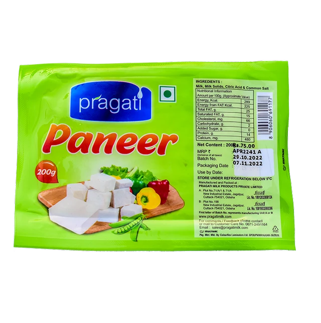 Pragati paneer 200g