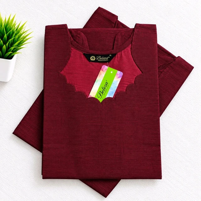 Beleza Narayanpet Cotton Kurti With Cotton Lining
