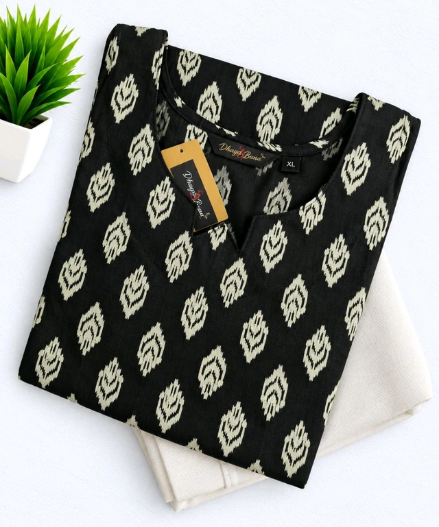 Dhaga Buna Kurti With Jeggings Combo