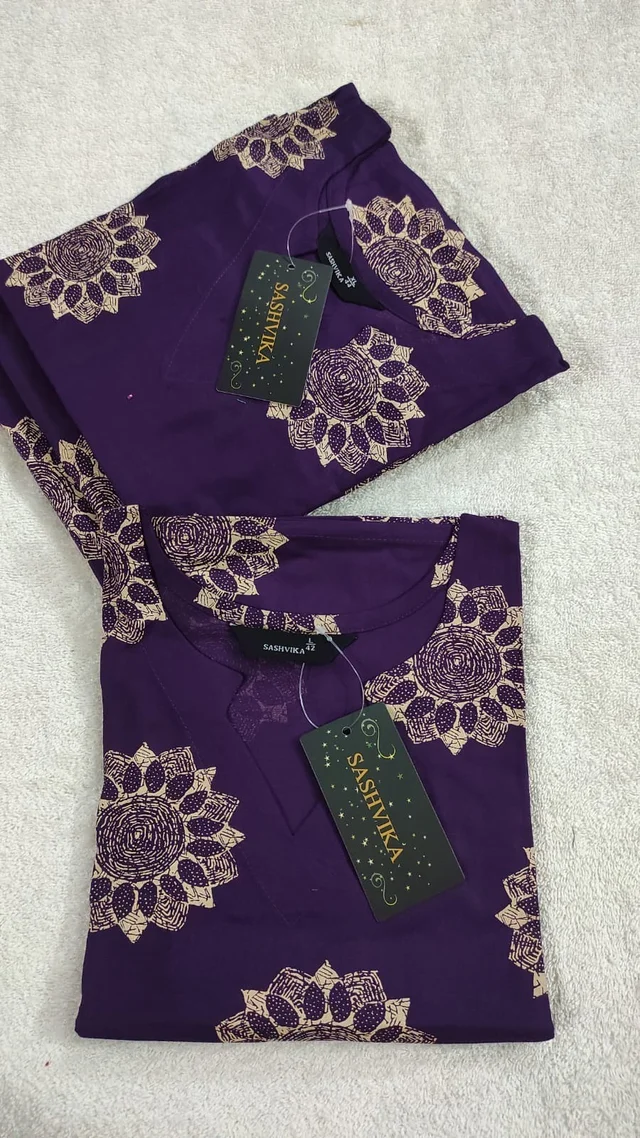 Shashvika Office and College wear Kurti With Side Pocket - L 42