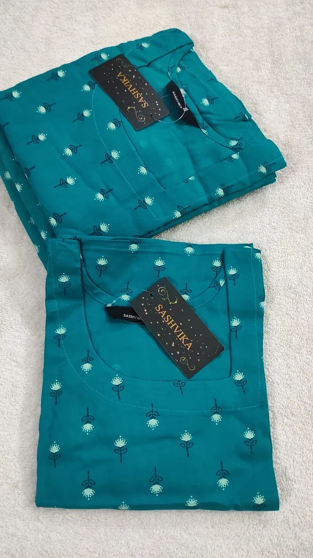 Shashvika Office and College wear Kurti With Side Pocket - L 42
