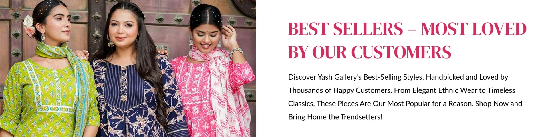 Best sellers banner