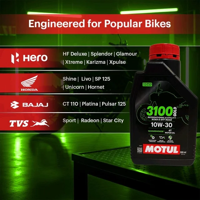 Motul 3100 Gold 4T 10W30 900ml