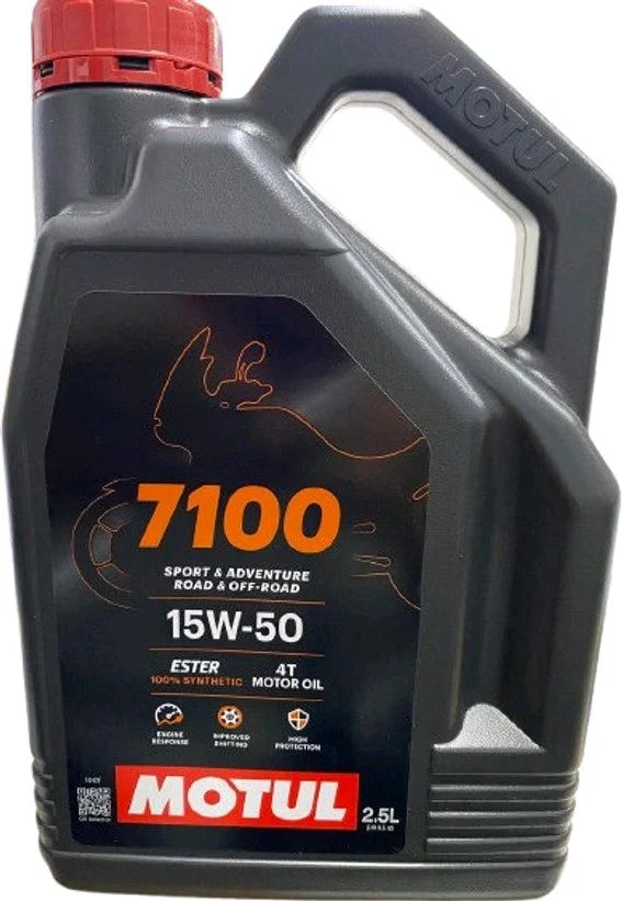 Motul 7100 4T 15W50 2.5litre