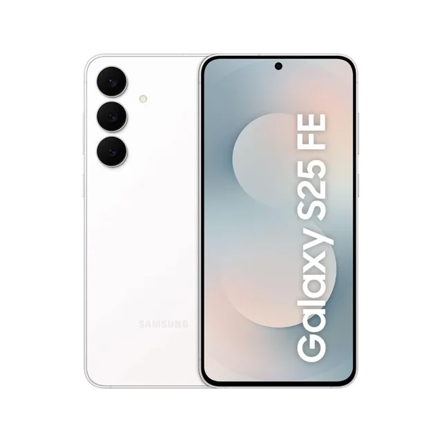 samsung Samsung Galaxy S25 FE 5G Smartphone with Galaxy AI (White, 8GB RAM, 512GB Storage), 12MP Front Camera, ProVisual Engine, Long Battery Life - samsung