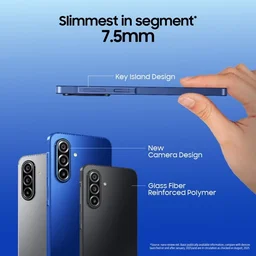 Samsung Galaxy A17 5G (Gray, 6GB RAM, 128GB Storage) | with Travel Adapter | 50 MP No Shake Camera | Gemini Live | Circle to Search | Super AMOLED | Corning Gorilla Glass Victus | 7.5mm Sleek | AI - Gray