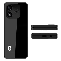 itel Super Guru 4G Max | Dual 4G | Max 3" Display | Smart AI Voice Assistant | 2000 mAh Battery | Type-C Charger | Cloud App Support | Bluetooth | Black