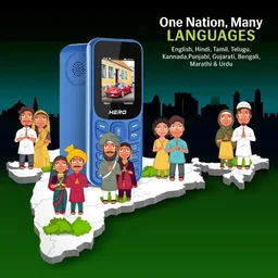 Lava Hero Shakti 2025 Dual Sim Keypad Mobile Phone (with Vibration Alert) | 1.8" Display | Super Saving Battery Mode | Stylish Design | Number Talker | (Mint Green)
