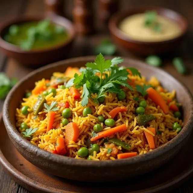 Veg Biryani – Fragrant, Flavorful & Loaded with Fresh Vegetables