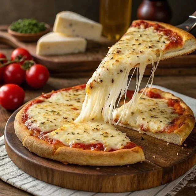 Cheese Pizza – Extra Cheesy, Soft Crust & Irresistible Flavor