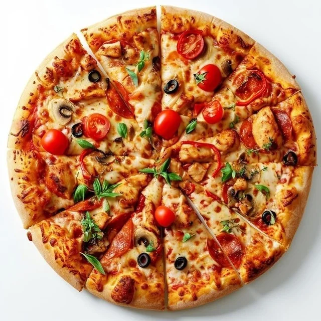Fresh Tomato Delight Pizza