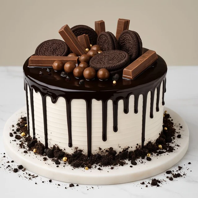 Chocolate Oreo Drip Cake – Rich Chocolate Flavour Birthday Cake