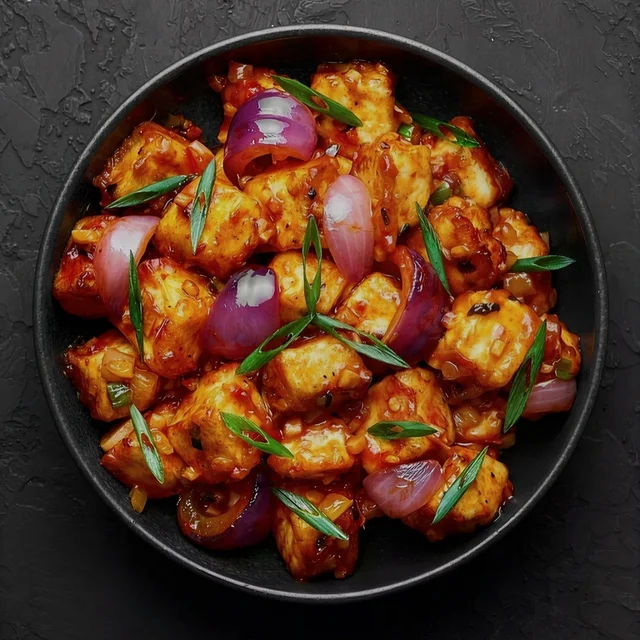 Chilli Paneer – Spicy, Saucy & Absolutely Irresistible
