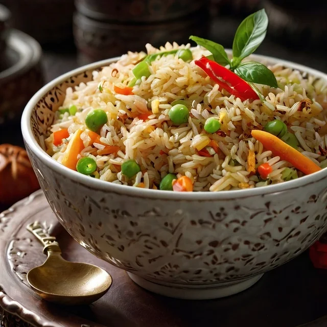 Veg Fried Rice – Fresh, Flavourful & Perfectly Cooked