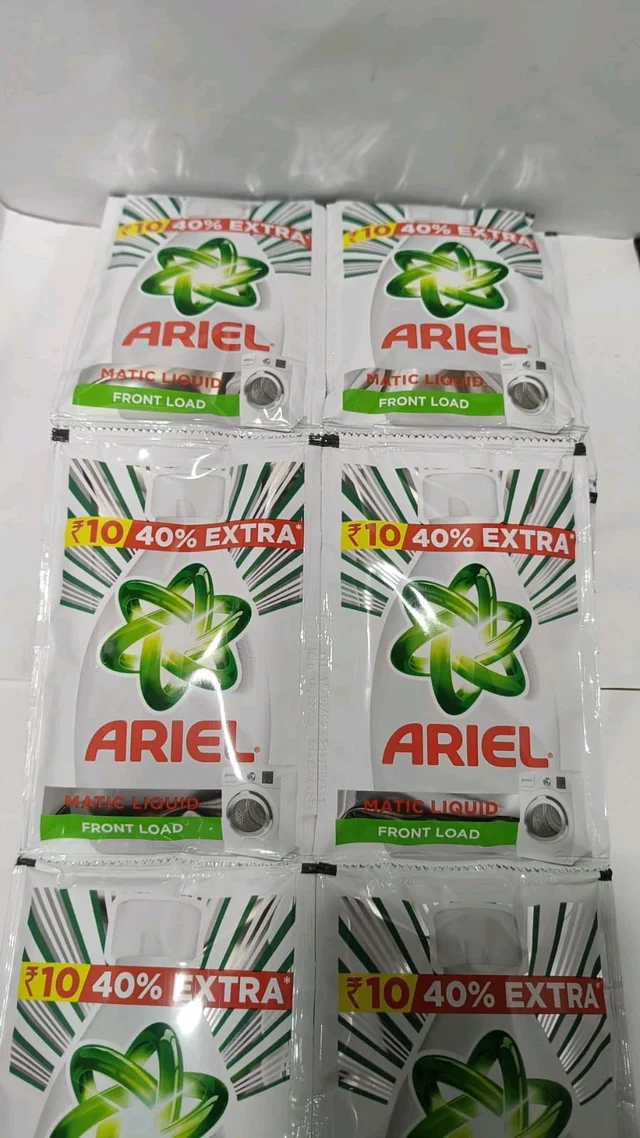 Ariel Liquid Pouch Front Load - 10/-