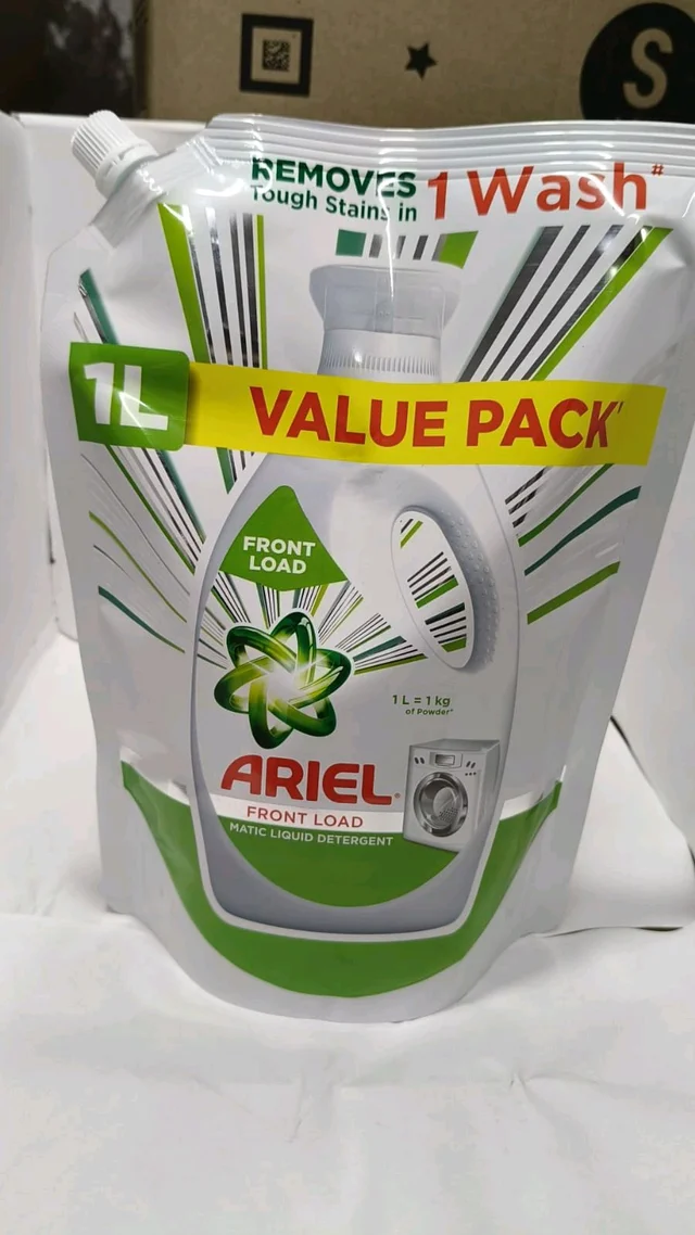 Ariel Liquid Pouch Front Load - 1L