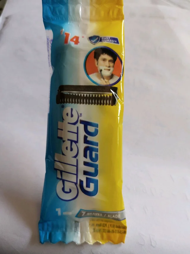 Gillette Razor cart