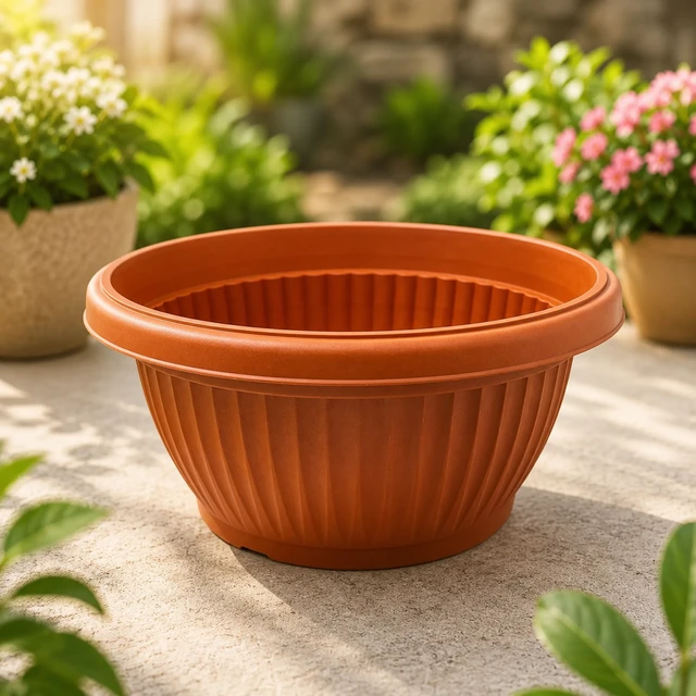 Bello | Round Shallow Pot | 16 Inches